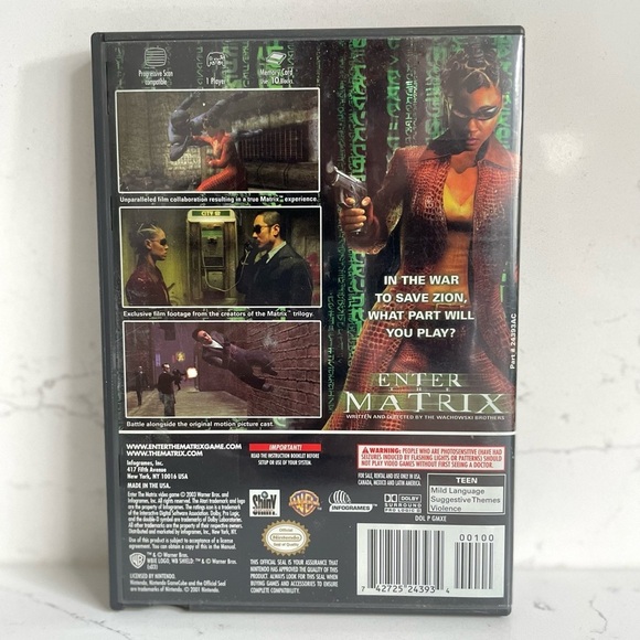 The Matrix GAMECUBE Game - Picture 2 of 3